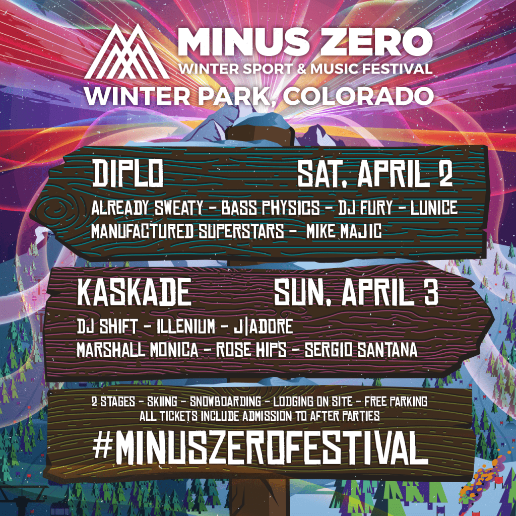 Minus Zero Festival Featuring Diplo & Kaskade MileHI Music